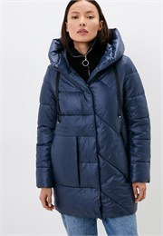 Кармель ЕК 2114 синий пл Куртка жен. 2114 синий