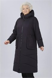 Кармель ЕП 2456 пл Синий пальто Зима ЕП 2456