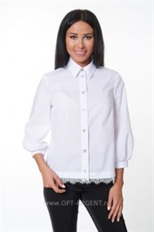 AZBS7073/белый блузка