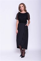 AZDT8125/черный платье