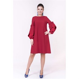 ALDS8023 Платье женское (красный)
