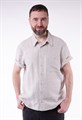 Льняная мужская рубашка 8004-2 - фото 19996