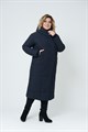 Кармель пальто жен. УП 680 зима синее - фото 20217