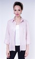 4513-91 Блуза льняная розовая - фото 20884