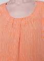 4523-49 блузка-топ женская оранжевая 13580