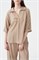 Блузка с поясом70904010 бежевый 70904010-1